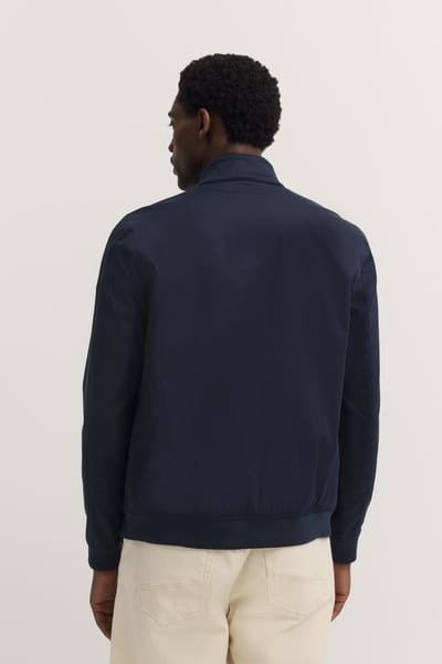 Bugatti Herren Blouson met opstaande kraag & gebreide details
