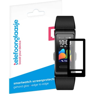 Telefoonglaasje Screenprotector Huawei Band 4 Pro - PMMA - (Dun/Flexibel) Plexiglas Screenprotectors Geschikt voor Huawei Band 4 Pro - Beschermglas - Smartwatch