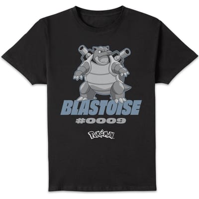 Pokémon Blastoise Unisex T-Shirt - Black - XL