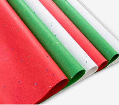 Sparkle Gift Tissue - Inpakpapier Vellen - Cadeaus Versieren - 100% Recyclebaar - 50x50 cm - Meerkleurig