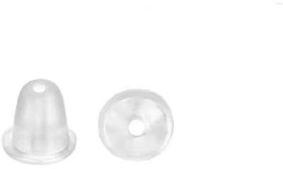 80 Oorbel Stoppertjes - Oorbel Stoppers - Siliconen - Small - 4mm - CHPN