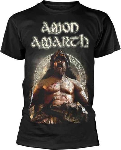 Amon Amarth Heren Tshirt -S- Berzerker Zwart