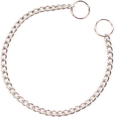 Duvoplus - Halsband Voor Dieren - Hond - Sliphalsband 1 Rij, Verchroomd 40cm - 1st