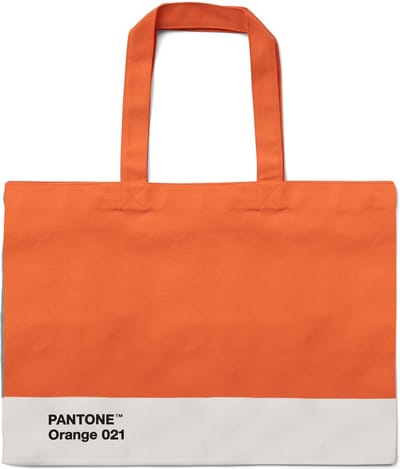 Copenhagen Design - Strandtas - Orange 021 - Oranje - Katoen - Canvas