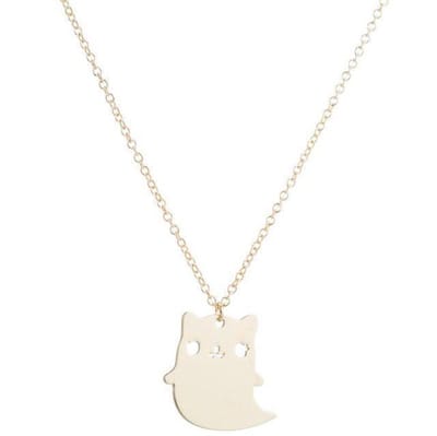 24/7 Jewelry Collection Kat Ketting - Goudkleurig