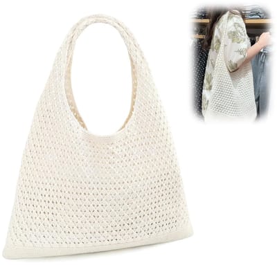 Dailygoods- Strandtas Met Rits - Vrouwelijke Shopper - Rieten Strandtas - Strandtas XXL - Strandtas Waterdicht - Ruime Mesh Pocket - Tote Bag