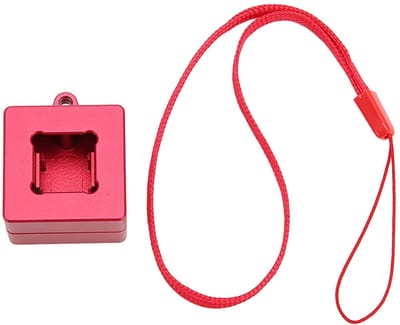 Dailygoods - Mechanische Schakelaaropeners - Toetsenbordtoetsen Schakelaaropener - Aluminium Schachtopener - Rood - Schachtverwijderaar - Geschikt voo...