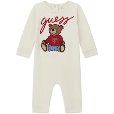 Baby romper Guess Interlock Overall