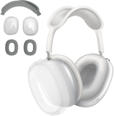 Dailygoods - 3-in-1 Hoes voor AirPod Max met Siliconen Oorkussens