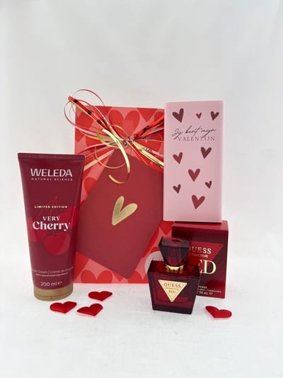 Valentijn •Cadeaupakket Dames• Guess Weleda - Cadeau voor Vrouwen - Perfect Gifts