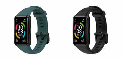 Strap-it Bundel van 2 Siliconen Banden - Geschikt voor Huawei Band 6 - Zwart & Dennengroen - Bandje Siliconen Sport Loop - Sportarmband - Siliconen Band - Waterbestendig & zweetbestendig