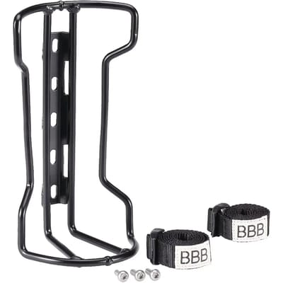 BBB Cycling StackRack Bagagehouder - Montage op Voorvork - Lichtgewicht Bikepacking Bagagerek - Zwart - BBC-81