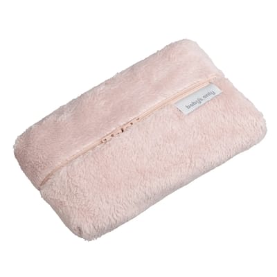 Baby's Only Billendoekjeshoes Cozy - Babydoekjes hoes - Hoes voor luierdoekjes en pampers billendoekjes - Oud Roze - Ritssluiting