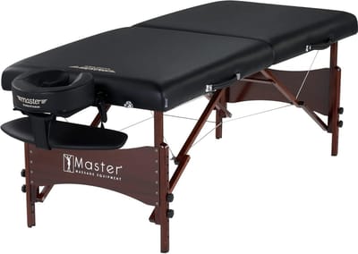 Draagbare Houten Massage Bank 71cm - Comfortabel en Duurzaam