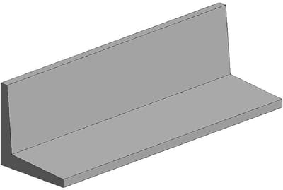 Polystereen L-profiel (l x b x h) 350 x 1.5 x 1.5 mm 4 stuk(s)