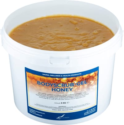 Bodyscrub-gel Honey 5 KG - Hydraterende Lichaamsscrub