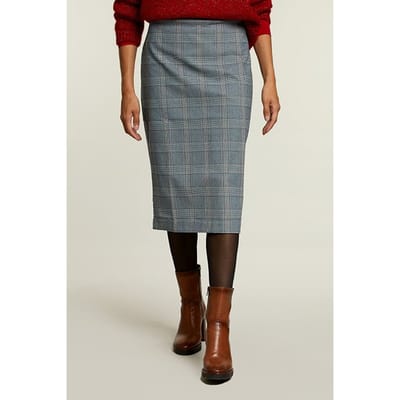 River Woods Midi Checked Skirt Maat: M | Midi Rokken Outlet | Dames