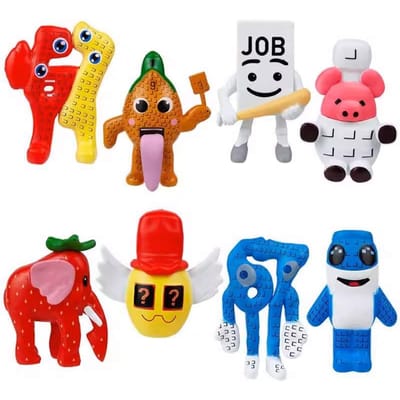 Steal A Brainrot Spel Figuur Speelgoed Nr. 9 Nr. 67 PVC Model Bureau Decoratie Verzameling Kind Kerstcadeau red