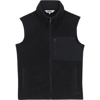 Lichte sleeveless sherpa vest met borstzak Aigle T-Kit