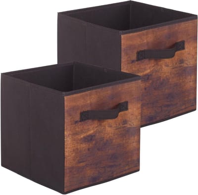 2 x Opbergdozen en Cubes voor Stof, Lades, Kasten en Speelgoed - Ruimtebesparende Oplossingen voor Organisatie