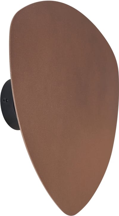 QAZQA pulley organic - Design Wandlamp voor binnen - 2 lichts - D 10 cm - Brons - Woonkamer | Slaapkamer | Keuken