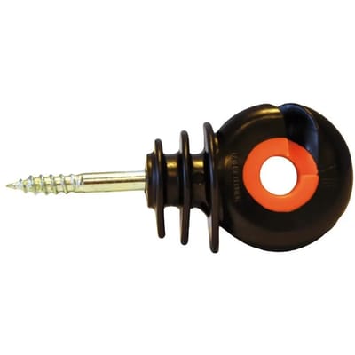 Gallagher XDI Schroef-Ringisolator hout (125) - Robuuste isolatie voor houten palen