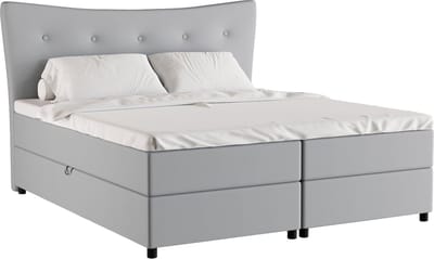 Tweepersoonsbed Nevada 180 x 200 cm tweepersoons met hoogwaardige Bonell-matras en topper