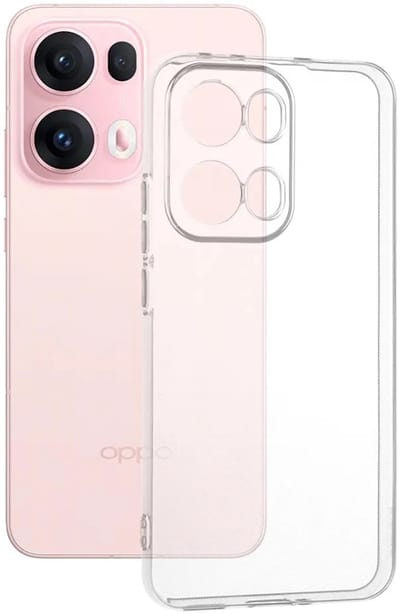 Hoesje geschikt voor Oppo Reno13 Pro - Techsuit Clear Silicone Back Cover - Transparant