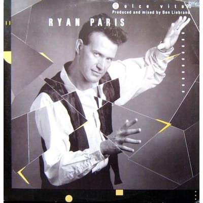 LP Plaat RYAN PARIS Dolce Vita 90 ZYX637412 ZYX Records 1990 Duitsland Dans Electronica Gebruikt