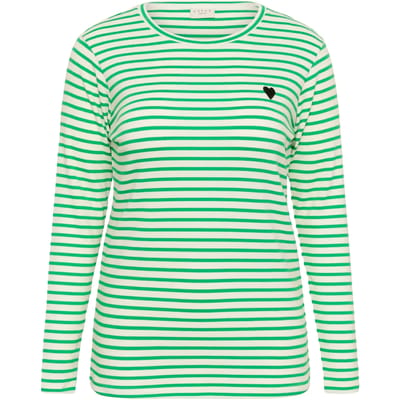 Dames-T-shirt KAFFE Curve Lia