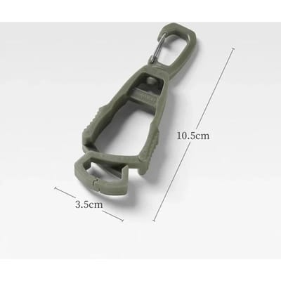 1 STKS Handschoenen Clip Hanger Veiligheidshandschoenen Houder Plastic Werkhandschoenen Clip Werkklem Veiligheidshandschoen Werkbescherming Multifunctioneel Gereedschap groen