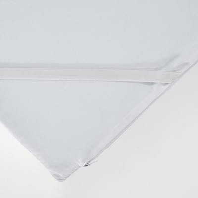 7dreams® topdekmatras met visco-elastische koudschuimvulling - 100 x 200 x 4,5 cm - matrashoes, matrasbeschermer orthopedisch met memory foam effect
