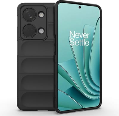 Coverup Hoesje - Geschikt voor OnePlus Nord 3 Hoesje - Coverup Hands-On Rugged Back Cover - Zwart