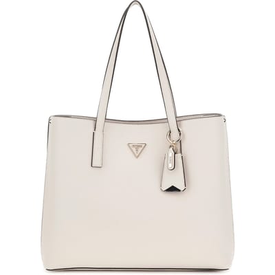 GUESS Schoudertas Shopper Meridian II Girlfriend Tote Ivory Crème