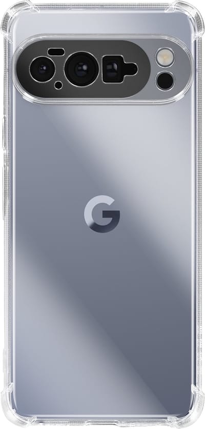 Mayaxess, Hoesje voor Google Pixel 10 Pro XL van Siliconen met Versterkte Schokbestendige Hoeken, Transparant