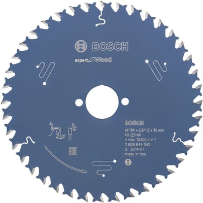 Cirkelzaagblad expert for Wood 180x20x2.6/1.6x36 T