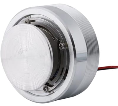 Resonantie Luidspreker - Bas Shaker - Audio Uitbreiding - Volledig Frequentiebereik - 50mm Rond - Staal