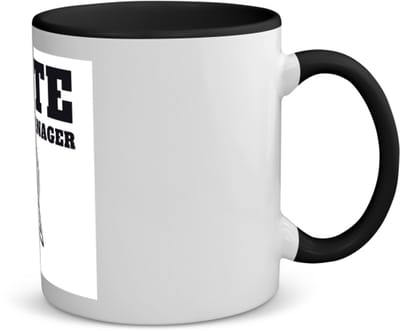 Akyol - beste accountmanager koffiemok - theemok - zwart - Beste accountmanager - collega - welkom - afscheid - 350 ML inhoud