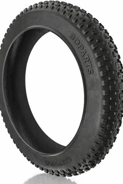 BoParts Antilekband Fatbike 20x4.0 – Extra Dikke Binnenband – Lekbestendig & Duurzaam – Geschikt voor LA souris Fatbike - 2 banden met 2 binnen banden