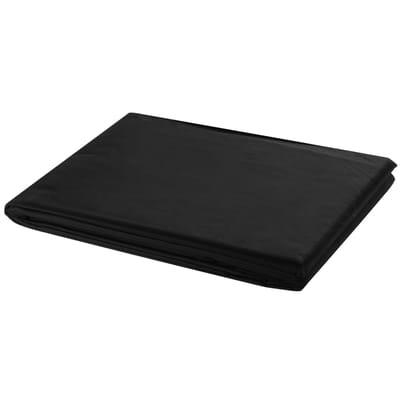 vidaXL - Achtergrond - zonder - standaard - 600x300 - cm - katoen - zwart