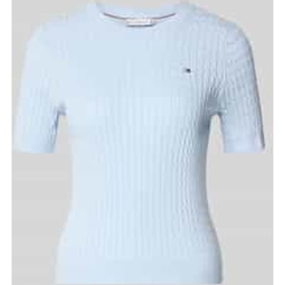slim fit T-shirt van puur katoen