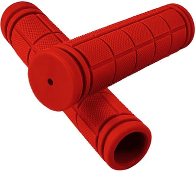 Dailygoods - 2 stuks fietsgrepen, stuurgrepen, fiets, 22 mm, rubberen ergonomische handgrepen voor fietsen voor mountainbike, scooters