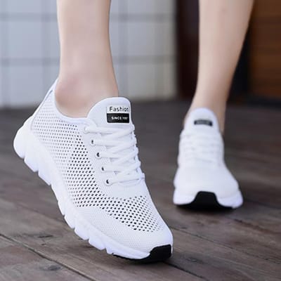 Baskets Chaussures Femme Chaussures d'Extérieur Dames Grande Taille Baskets pour Femmes Chaussures Baskets à Plateforme Baskets d'Entraînement Chaussures Femme 39 gray