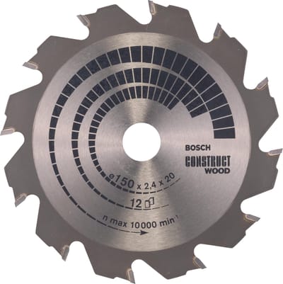 CIRKZB CONSTR. WOOD 150X20/16X2,4 12T FWF