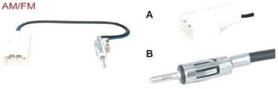 Antenne adapter female --> din male
