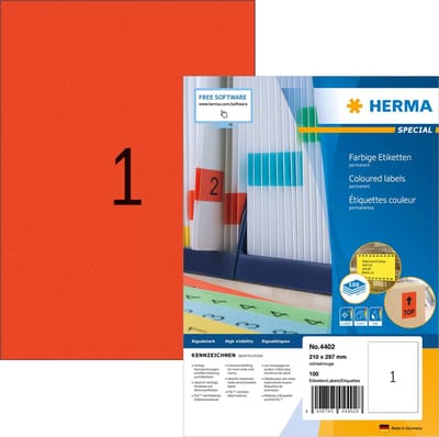 HERMA 4402 printeretiket