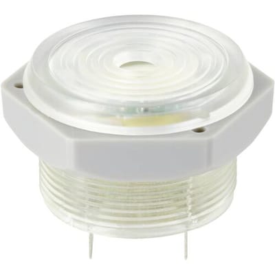 TRU COMPONENTS TC-10475832 Piëzo-signaalgenerator Geluidsontwikkeling: 95 dB Spanning: 12 V/DC Continu, blauwe LED 1 stuk(s)