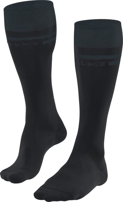 FALKE SK7 warm dun functioneel materiaal skisokken dames zwart - maat 41-42