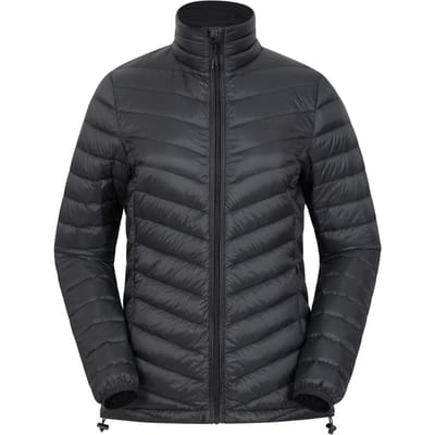 Mountain Warehouse Dames/Dames Extreme II Featherweight donsjack (Zwart)