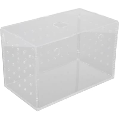 Vis Kweekbak Hoge Transparantie Acryl Broedbak Incubator met Zuignappen voor Babyvissen Garnalen Clownvissen
